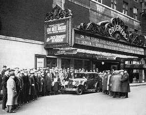 Oriental Theatre - Marquee From Charles Van Bibber (newer photo)